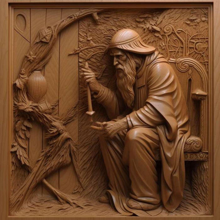 نموذج ثلاثي الأبعاد لآلة CNC 3D Art 